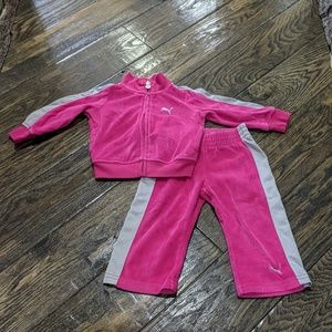 Puma Velour Sweat Suit